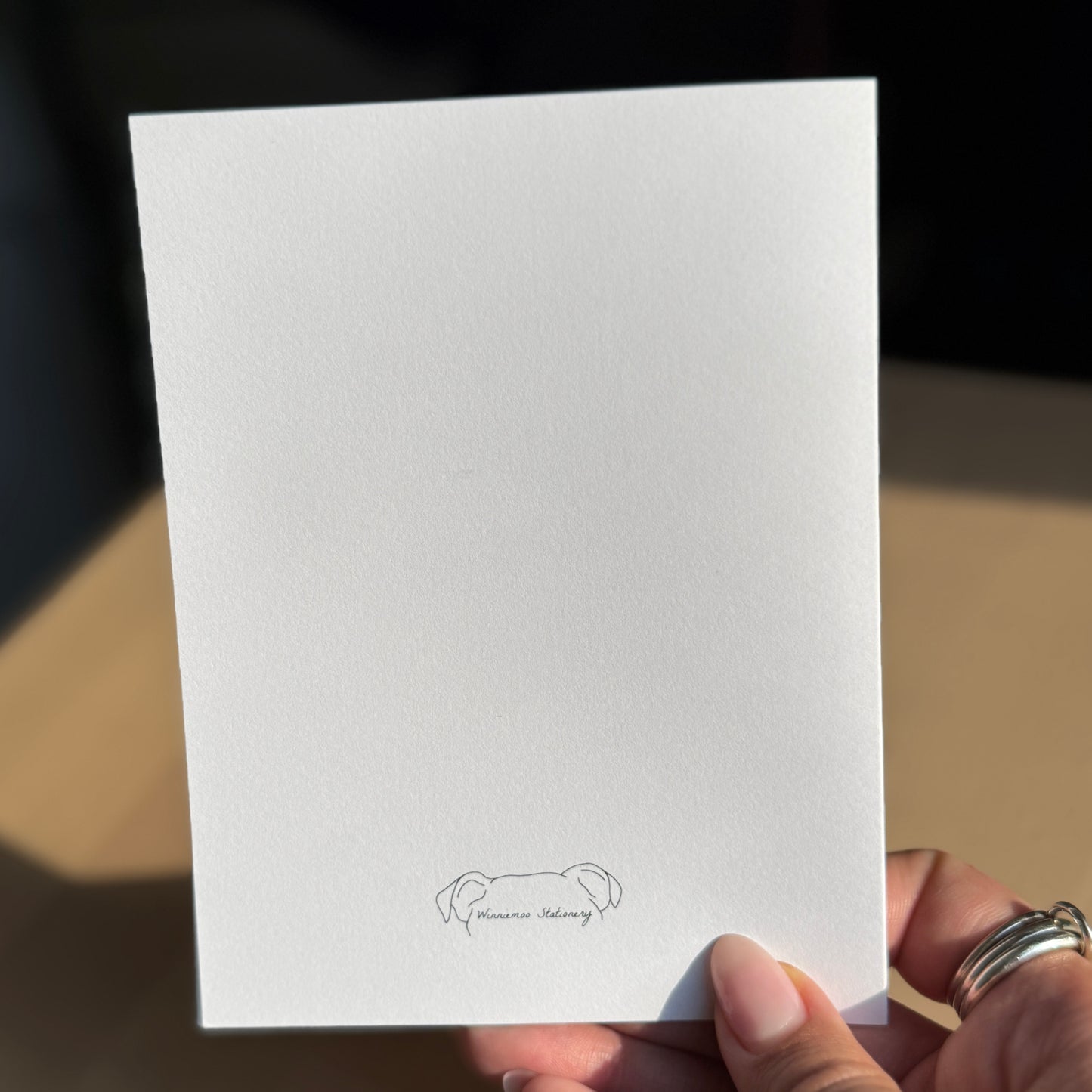 Rainbow Lobster Card - Blank