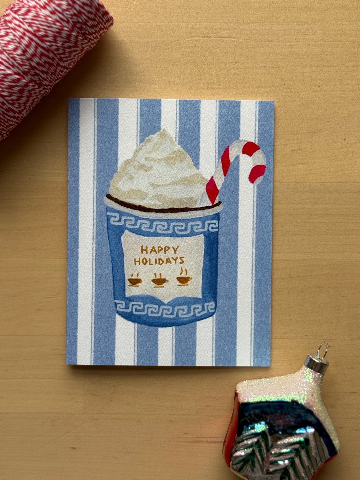 New York Happy Holidays Coffee Cup