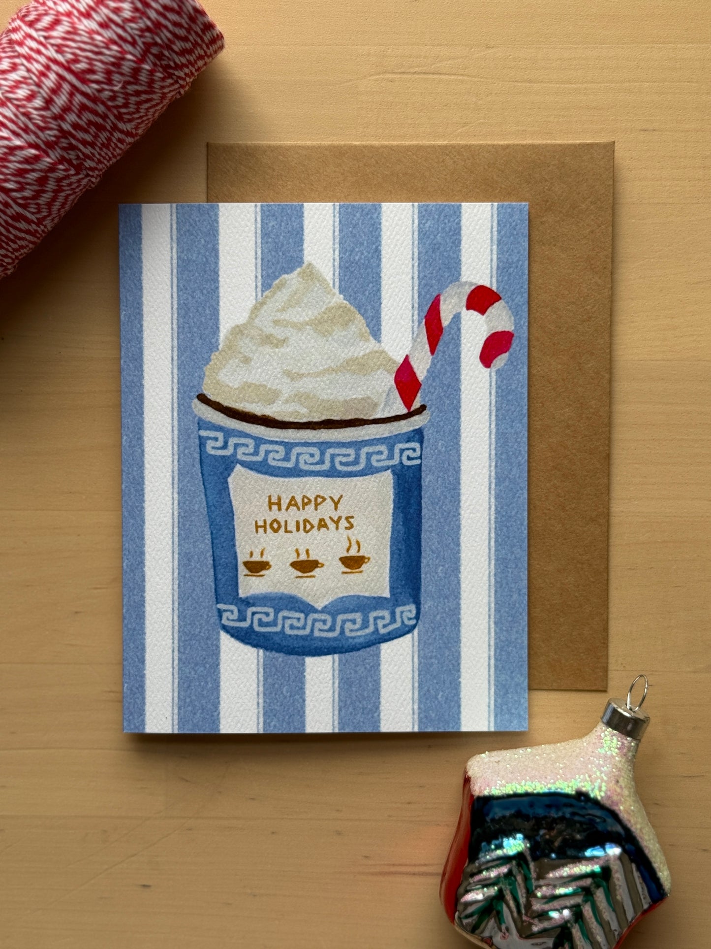 New York Happy Holidays Coffee Cup