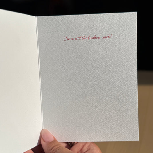 Rainbow Lobster Birthday Card